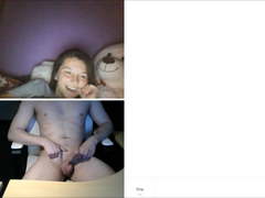 Hot girl & my dick on cam