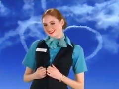 Karen Gillan as an Air Hostess