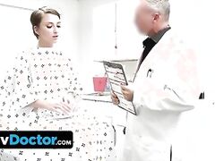 PervDoctor - Sexy Young Patient Needs Doctor Oliver's Special Treatment  For Her Pink Pussy